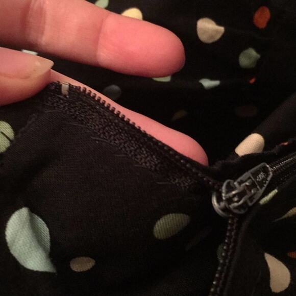 Repro XS rockability polka dot halter dress bow - Picture 4 of 7